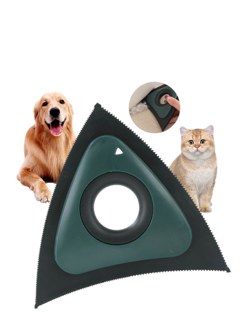 Generic Mini Pet Hair Remover, Dog Cat Triangle Remover for Auto Detailing, Couch, Furniture, Lint, Carpet - Image 1