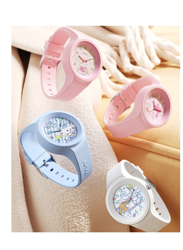 ZGO Children's School Start Gift Watch, Student Style Watch, Cute Cartoon Silicone Watch - Image 5
