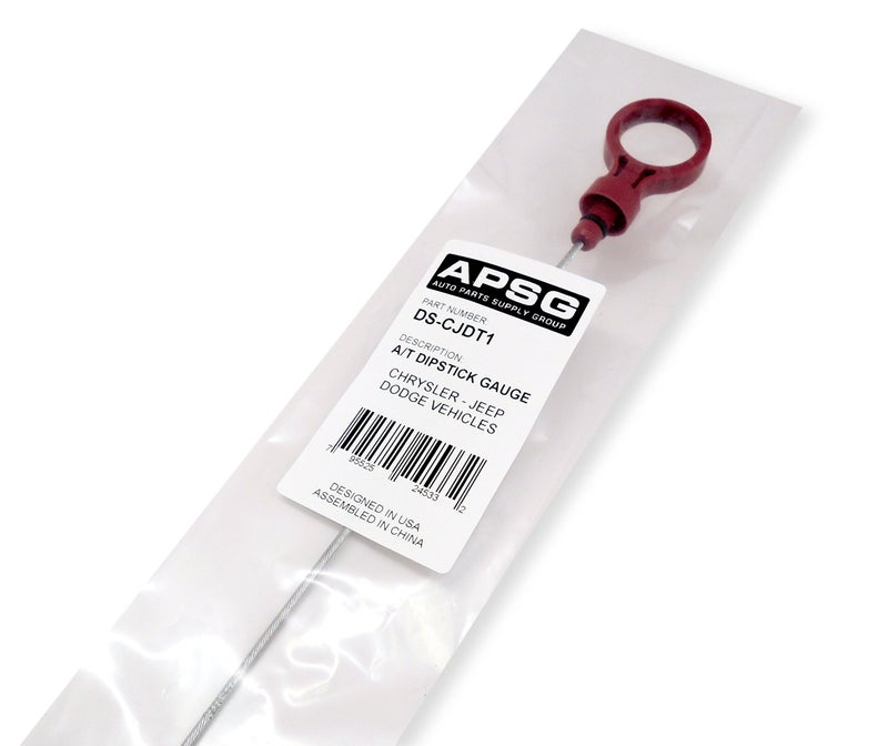 APSG Transmission Fluid Dipstick - Tool - | Compatible with Chrysler Jeep Dodge VW Vehicles. | W/Instructions + Cap O-Ring | Automatic Trans: 8863B, 9336,42RLE, NAG1, 62TE 2.7 3.5 3.6 3.7 5.7 6.1 6.4 - Image 3