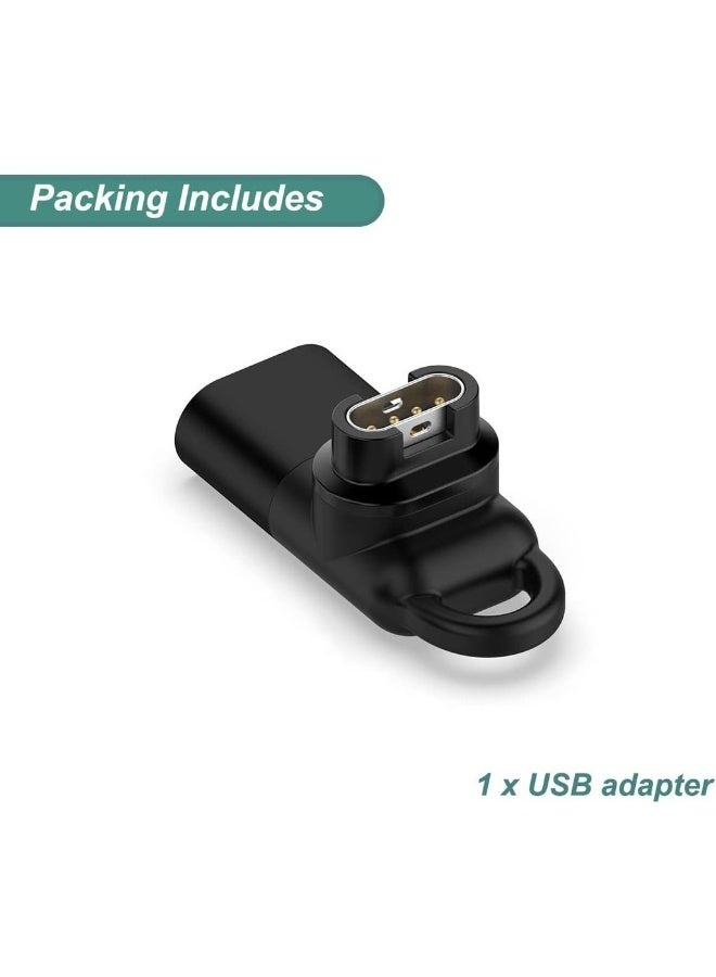 شاحن ساعة USB C محول كابل شحن محول لـ Garmin Fenix ​​7X 7S 7 Forerunner 45 55 245 Approach S10 S40 S42 S62 Vivoacitve 3 4 Instinct - Image 5