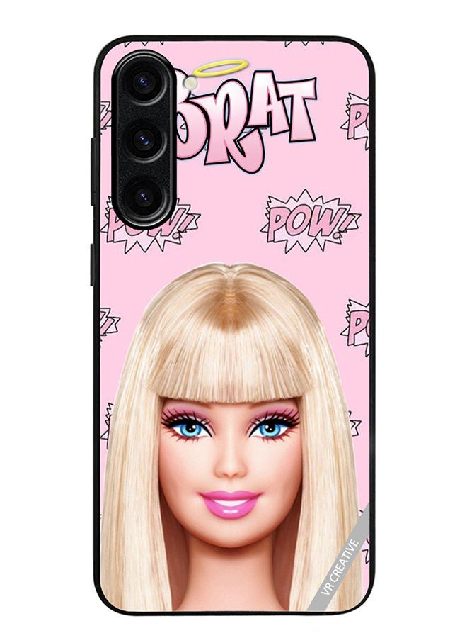 VR CREATIVE Protective Case Cover For Samsung Galaxy S23 Plus Brat Barbie Design Multicolour - Image 1
