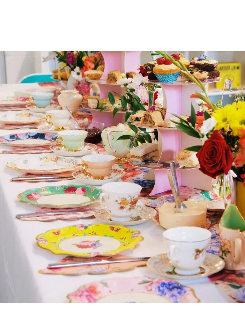 Talking Tables Truly Scrumptious Medium Plates 6 different designs 12 Pack