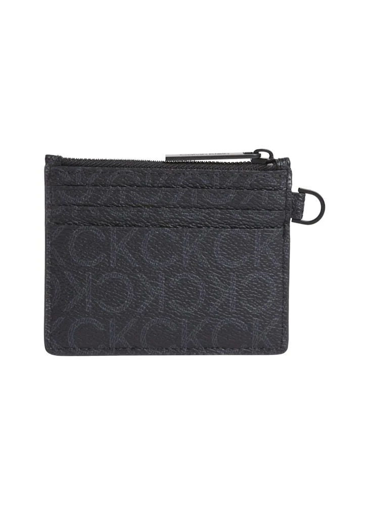 CALVIN KLEIN Logo Zip through Card Holder