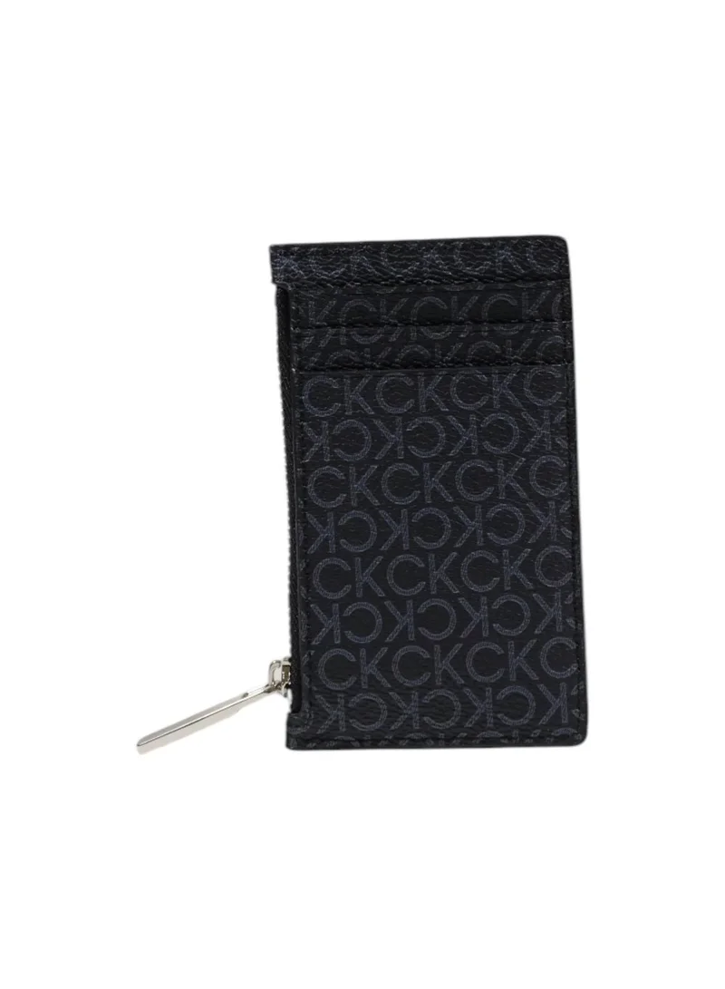 CALVIN KLEIN Logo Zip through Card Holder
