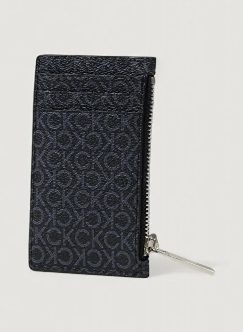 CALVIN KLEIN Logo Zip through Card Holder