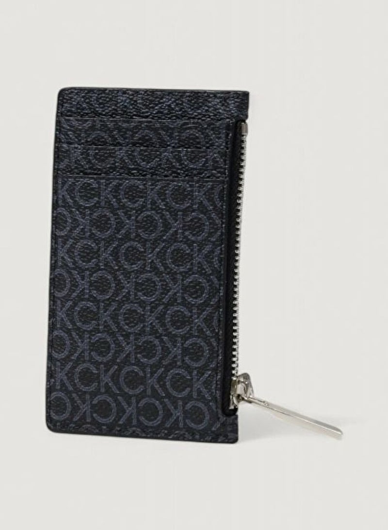CALVIN KLEIN Logo Zip through Card Holder - Image 2