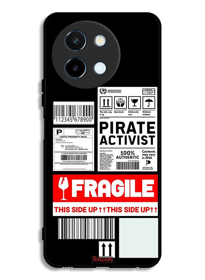 Tolwak Vivo Y38 5G Protective Case Cover Private Activist Fragile Sticker - Image 1