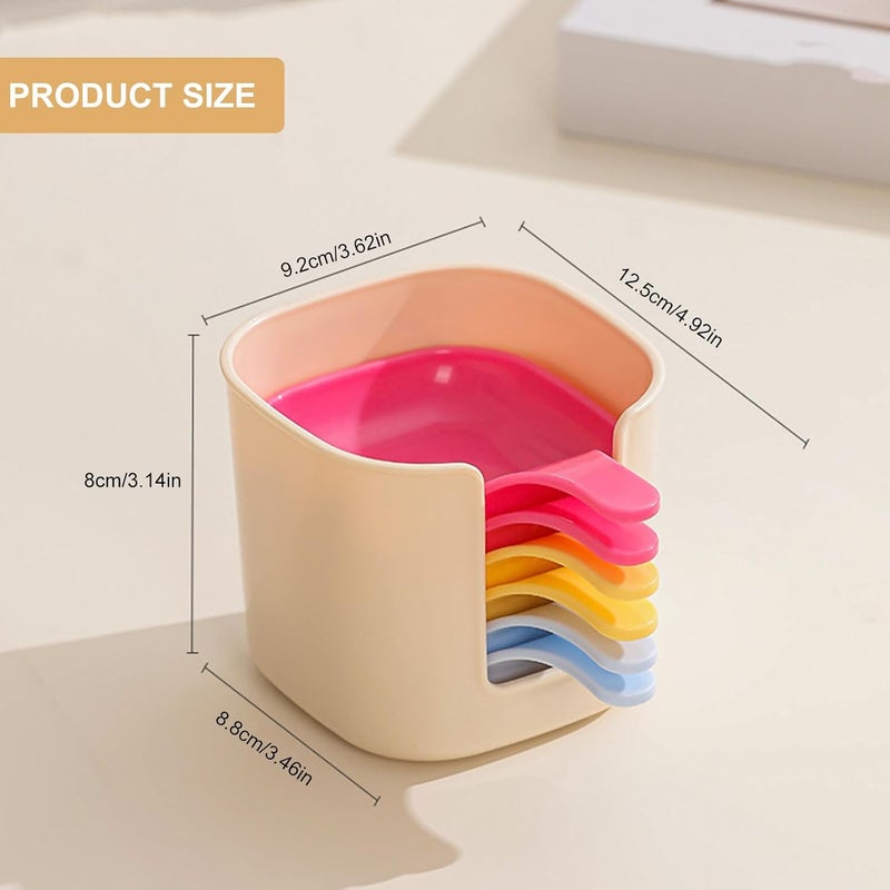 Family Size Condiment Serving Dishes Sturdy PP Stable Base Portable for Sauces Dressings Appetizer Presentation Shatterproofs Kitchen Accessories - Image 5