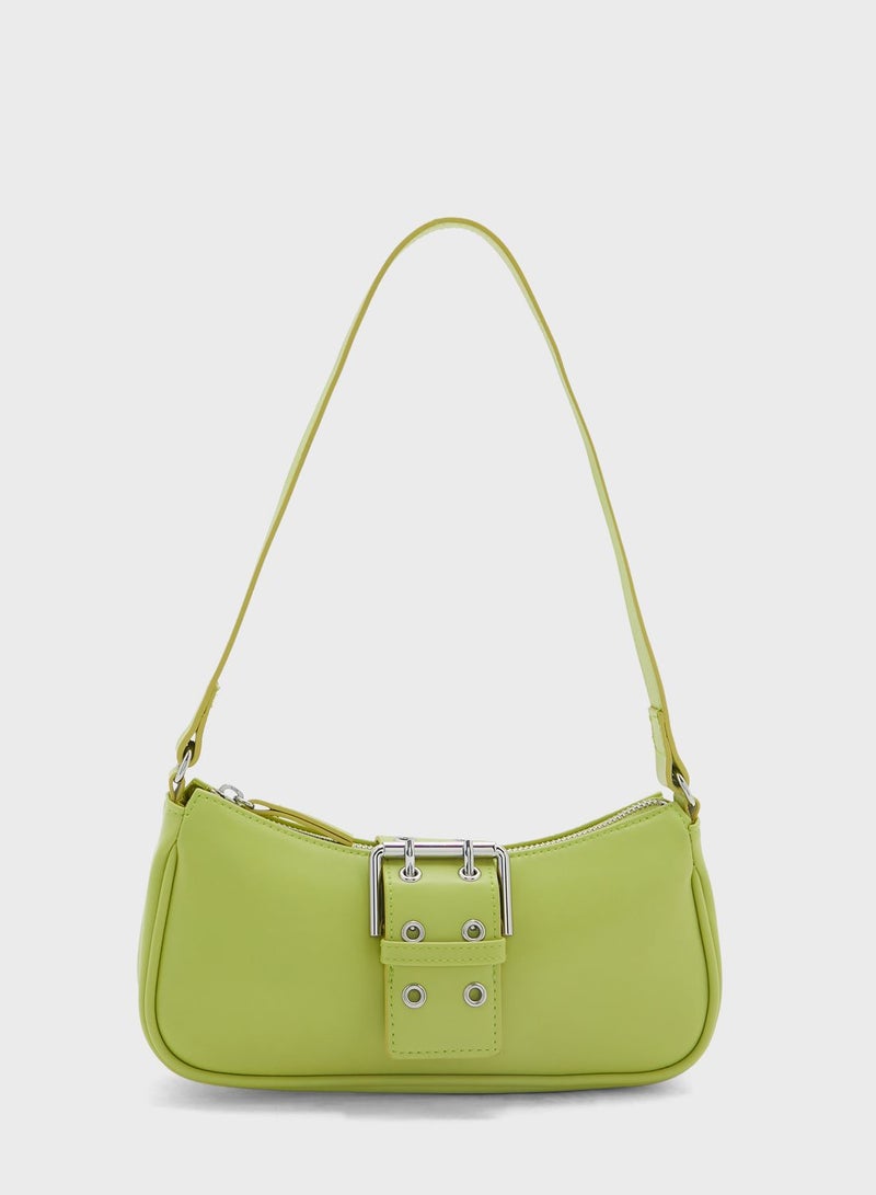 MONKI Zip Over Crossbody Bag - Image 1