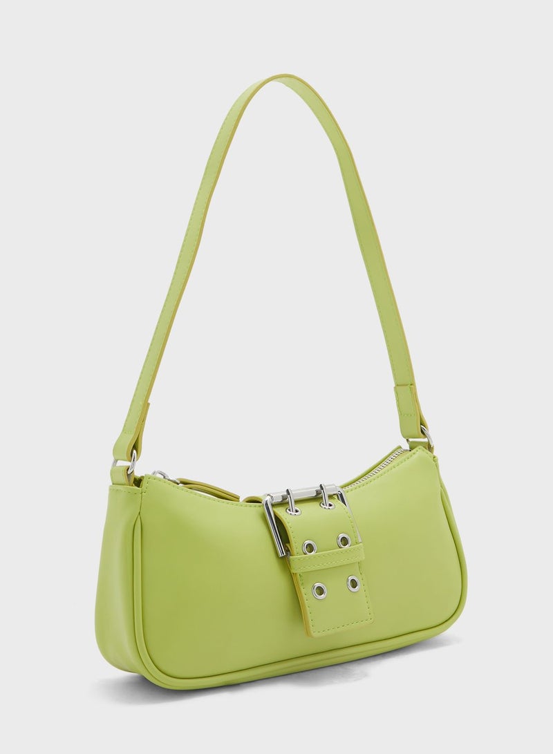 MONKI Zip Over Crossbody Bag - Image 3