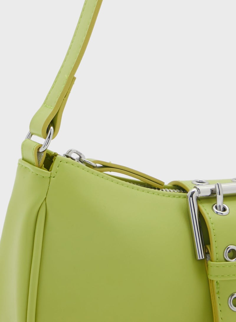 MONKI Zip Over Crossbody Bag - Image 4