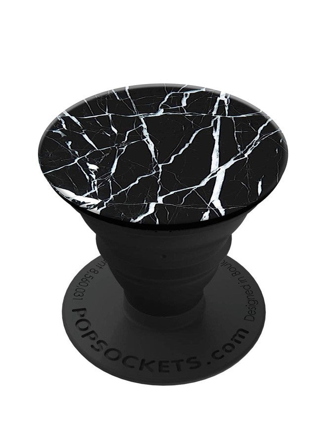 PopSockets: Collapsible Grip and Stand for Phones and Tablets - Black Marble - Image 1
