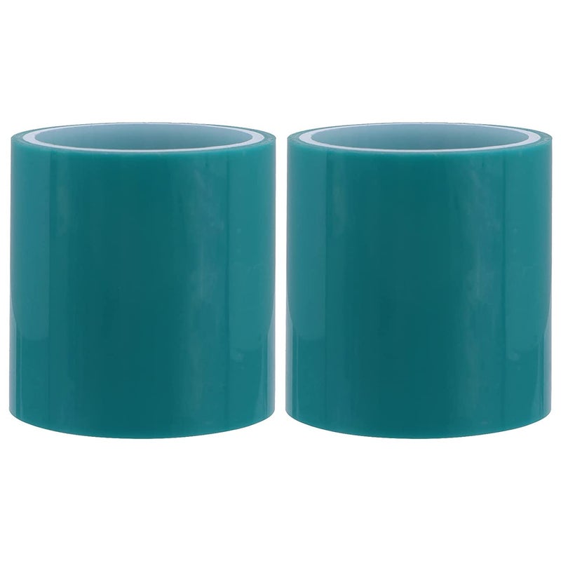 Artool ARTOOL B183 UV Resin Tape 2 Rolls Seamless Sticky Paper Tape, Traceless Craft Tape for Epoxy UV Resin Jewelry Metal Frame Set of 2, Green  - Image 1