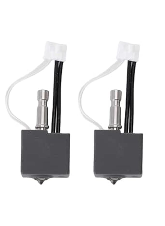 2Pcs 3D Printer Hot End Kit 200K Thermistor Hardened Steel Nozzle 600mm Per Second Hotend Kit Replacement For Kobra S1 Combo ACE Pro Black - Image 1
