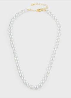 Pearl Necklace & Earring Set