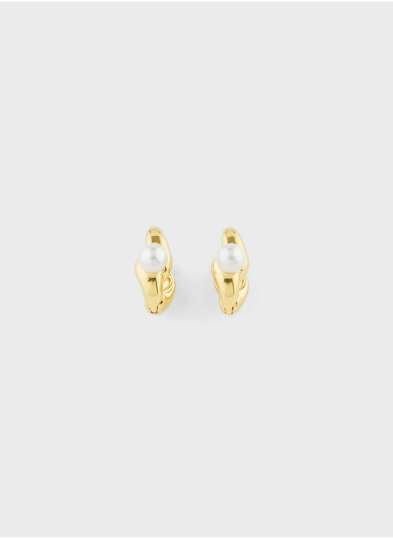 ELLA - Pearl Necklace & Earring Set - Image 1