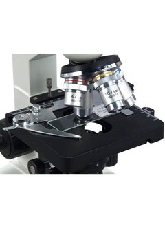 OMAX 40X-2500X Digital Lab Trinocular Compound LED Microscope with USB Digital Camera and Double Layer Mechanical Stage (M83EZ-C02)  - Image 3