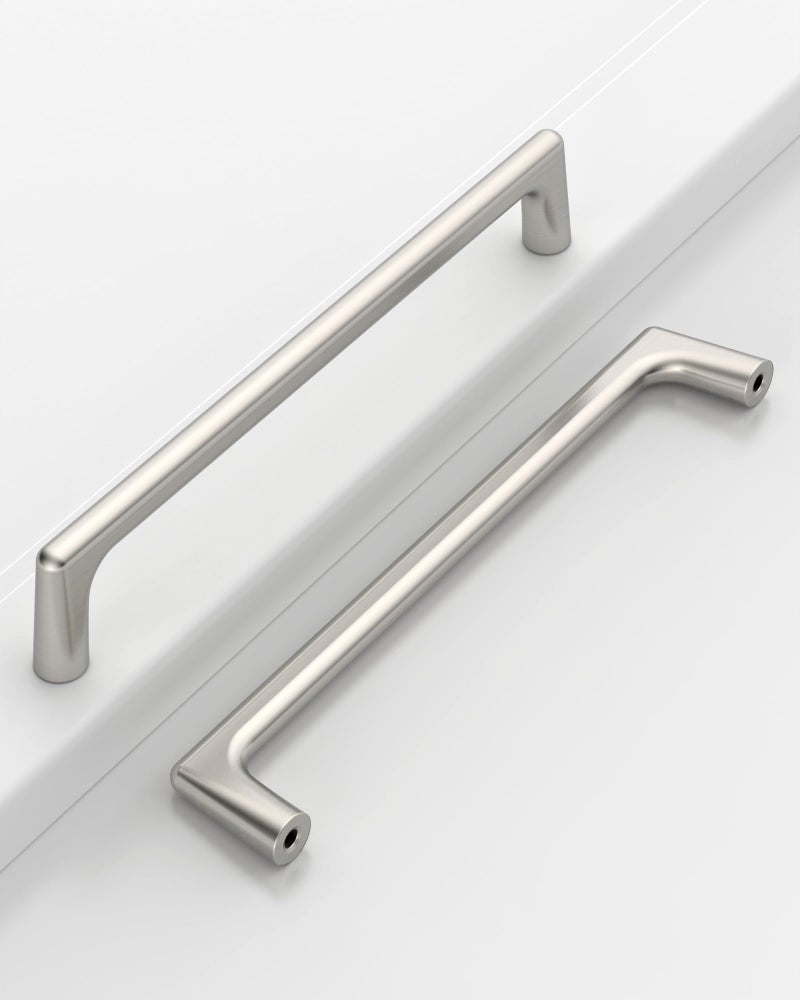 Coinkoly 10 Pack 614160mm Brushed Satin Nickel Cabinet Pulls Kitchen Cabinet Handles Drawer Dresser Handle Cupboard Hardware for Cabinets - Image 2