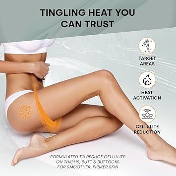 GUAM FIR Slimming Cellulite Cream for Thigh Buttocks 200ml Hot Tourmaline Skin Firming Cream LipoReducing Stubborn AntiCellulite Treatment Reduce Imperfections Improve Firmness Elasticity - Image 5