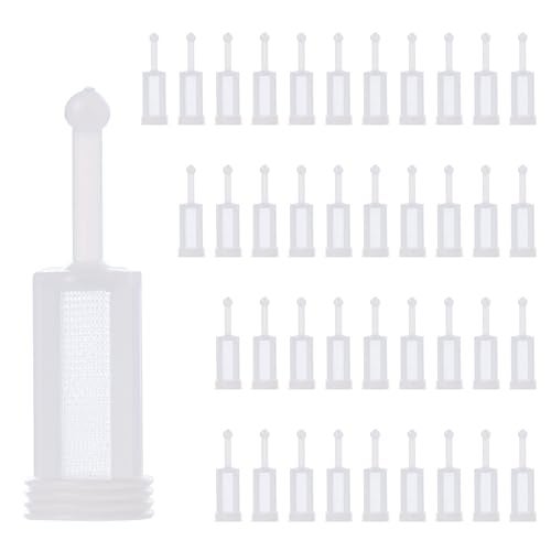AEROPRO Tools 40 Pieces Paint Filter Gravity Paint Gun Filter Strainer Disposable Fine Mesh Universal Size Fits Most HVLP LVLP Gravity Feed Spray Guns Filter Particles in Paint Coatings - Image 1