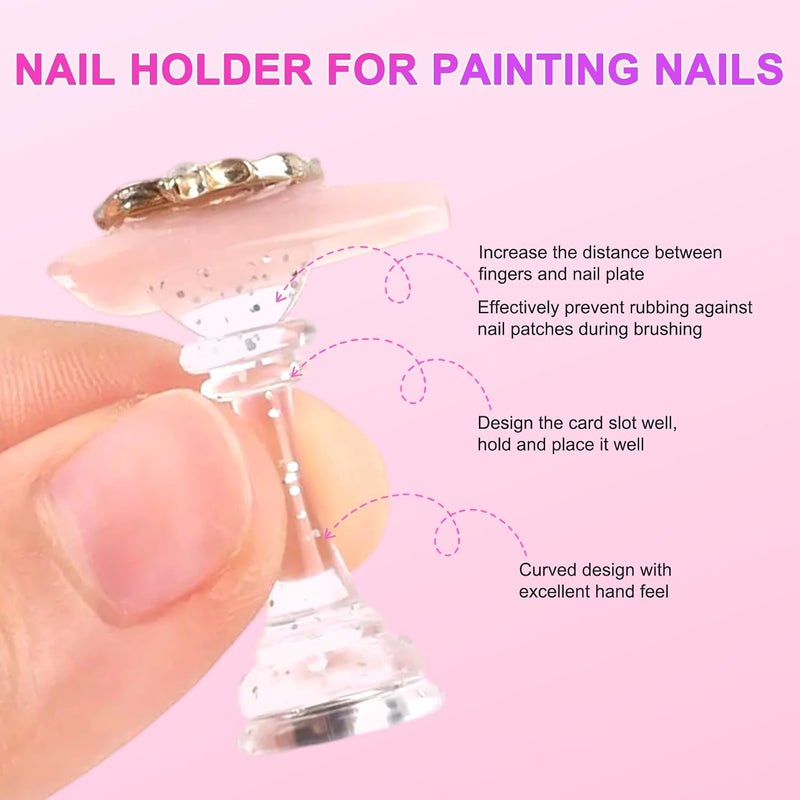 ANGNYA nail stand set (Pink) - Image 5