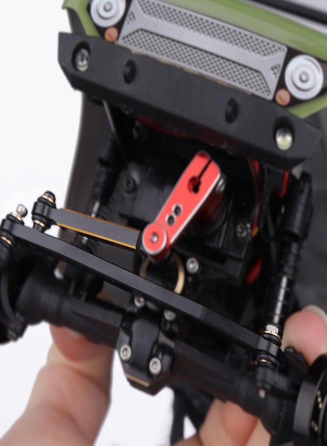CrazyHobby RC Steering Link Aluminum for Axial SCX24 Deadbolt AXI90081 1/24th RC Crawler Car Upgrade Parts - Image 4