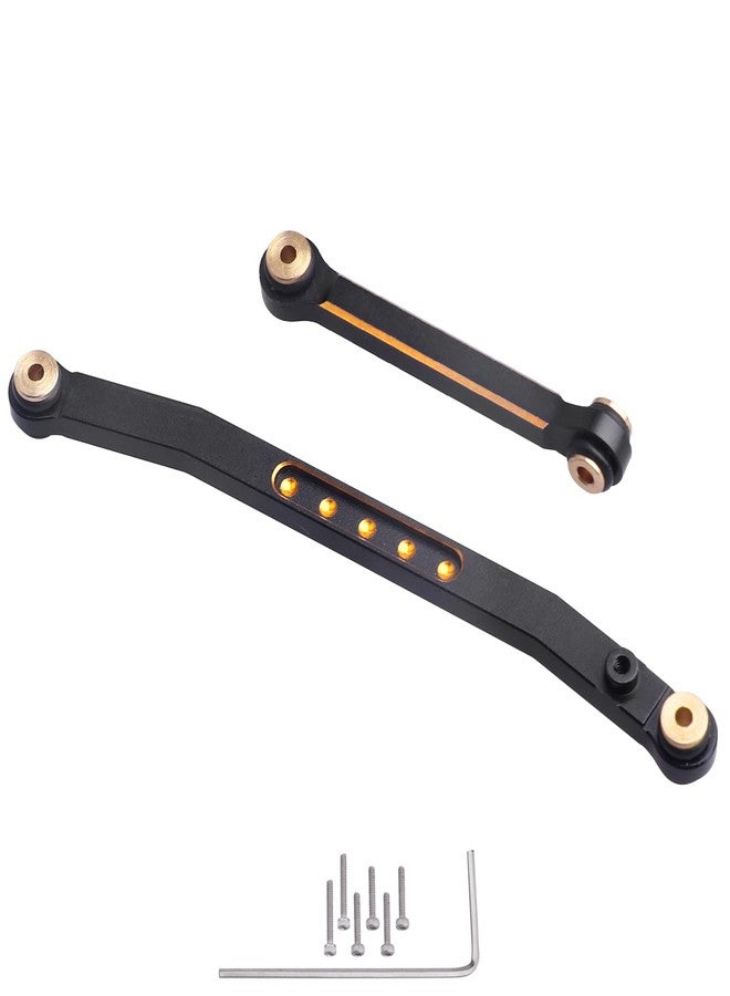 CrazyHobby RC Steering Link Aluminum for Axial SCX24 Deadbolt AXI90081 1/24th RC Crawler Car Upgrade Parts - Image 1