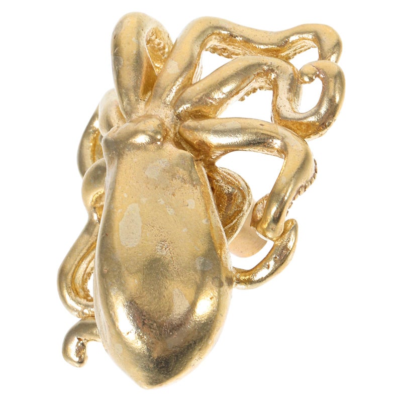 Anti Theft Octopus Cabinet Knob Drawer Pull Handle Brass Nautical Marine Animal Theme Wardrobe Knobs - Image 2