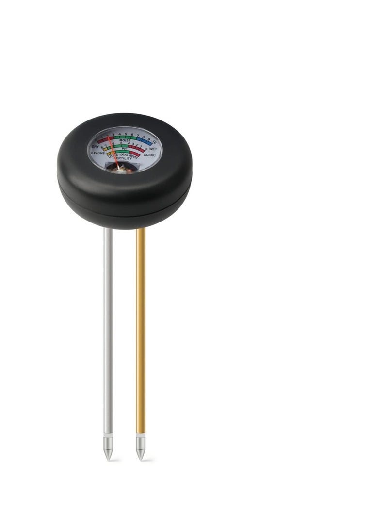 Soil Moisture Meter, 3-in-1 Soil Fertility/Moisture/pH Tester for Garden, Lawns, Farm, Indoor, Outdoor - Image 1