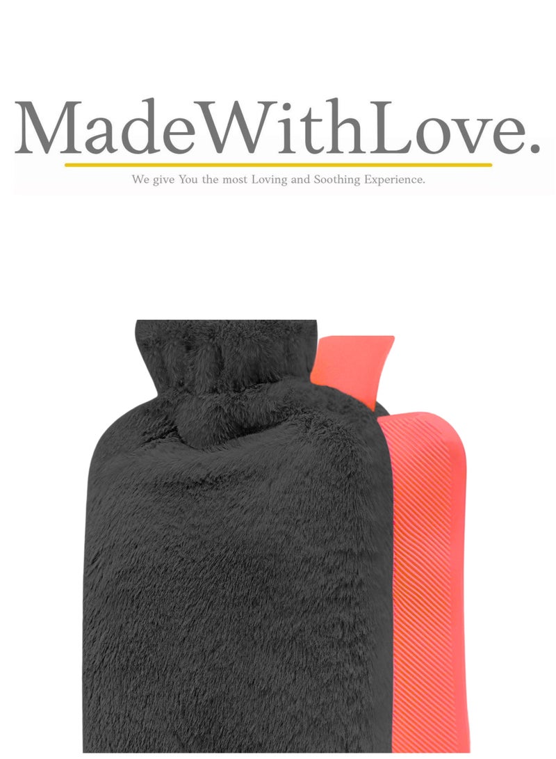 Mini Hot Rubber Water Bag with Protection Cloth Cover - Image 4