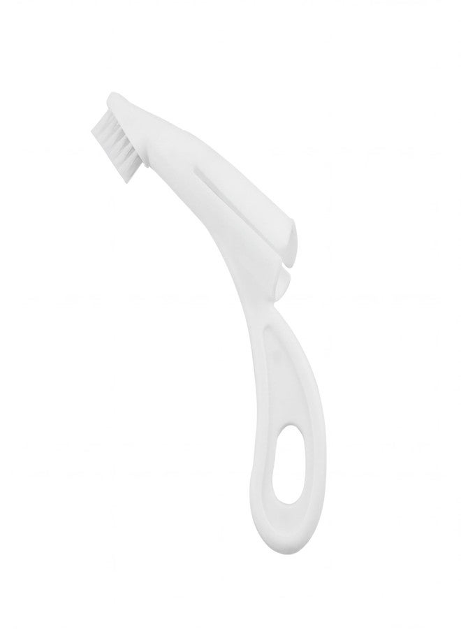 VINGVO Dog Toothbrush & Cat Toothbrush, Soft Nylon Bristle Cat Finger Toothbrush with Ergonomic Handle, Pet Toothbrush for Teeth Whitening, Oral Care Pet Supplies (White) - Image 1