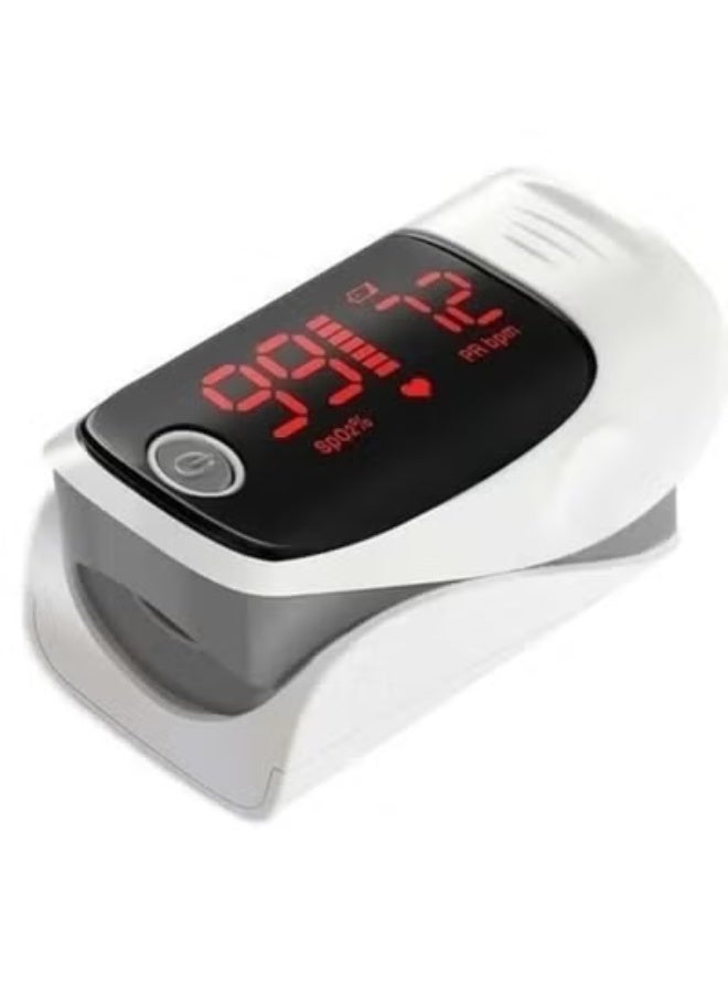 Portable Wrist Pulse Oximeter – Finger-Type SpO2 & Heart Rate Monitor – LED Display - Image 1