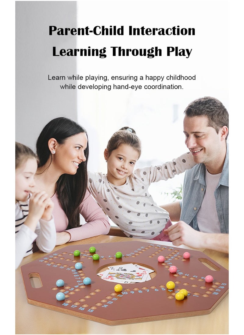Board Game Card Game Jackaroo Arabic Pinball Card Game Family Entertainment Parent-Child Toys  with Playing Cards  - Image 2