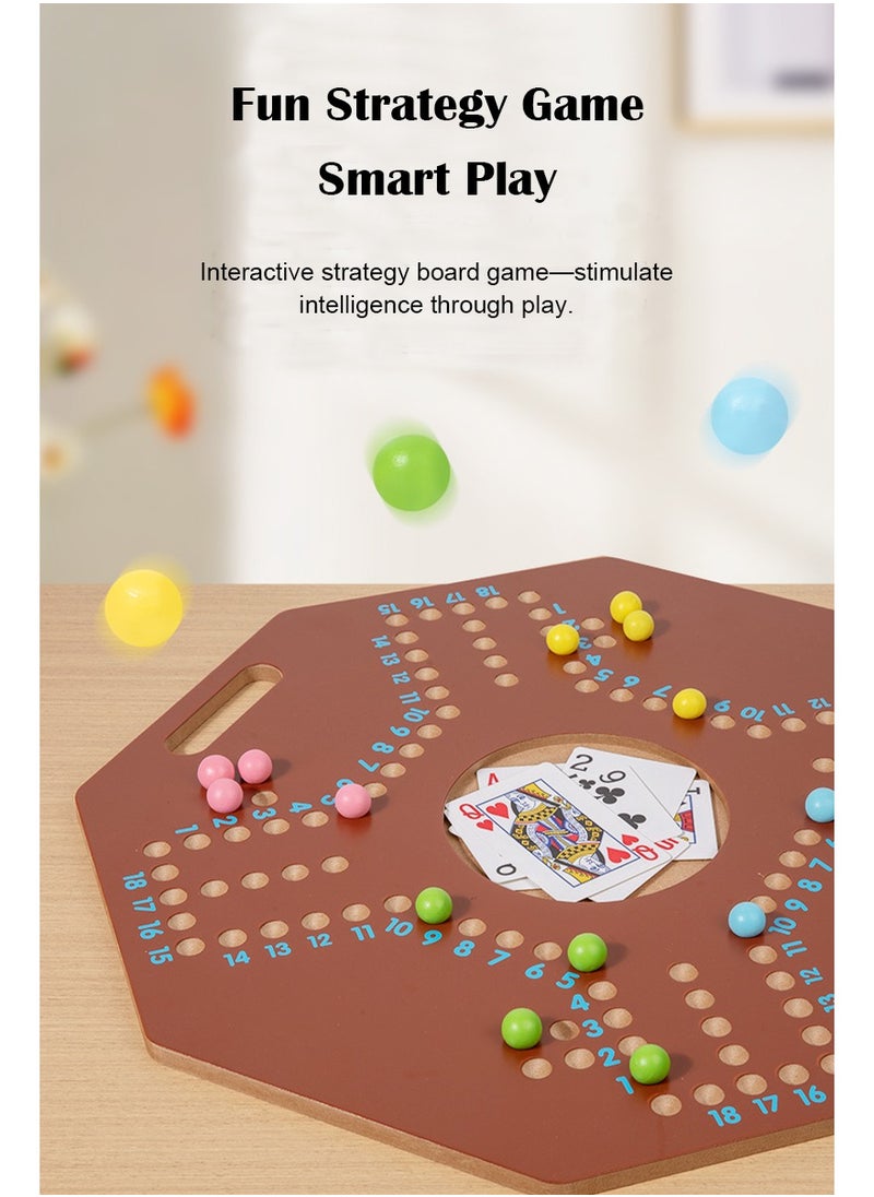 Board Game Card Game Jackaroo Arabic Pinball Card Game Family Entertainment Parent-Child Toys  with Playing Cards  - Image 4