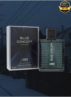 Iscents premium 6 Pieces Blue Concept Perfume For Men 100ml EDT  - Image 2