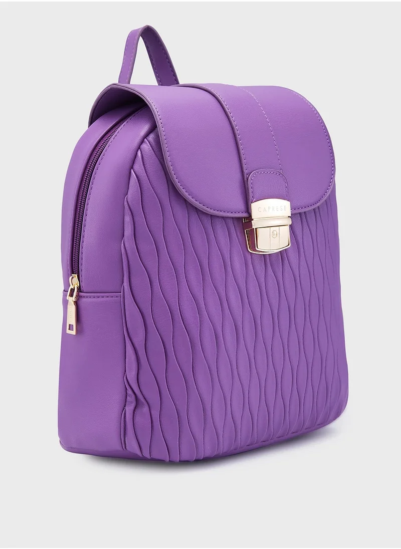 CAPRESE CAPRESE-SHELBEE FASHION BACKPACK MEDIUM PURPLE