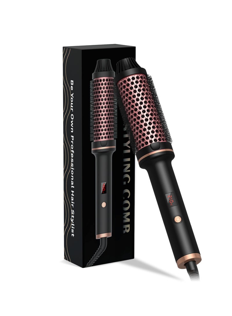 general 2-in-1 Curling Iron Straightening Hair Dryer High Power Hot Air Comb with Negative Ion Technology - Image 1