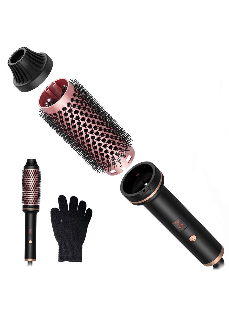 general 2-in-1 Curling Iron Straightening Hair Dryer High Power Hot Air Comb with Negative Ion Technology - Image 2