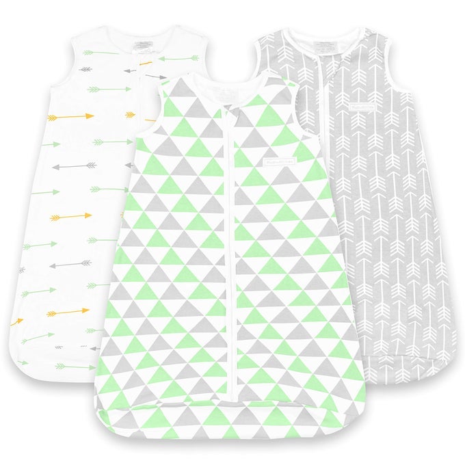 BABY SLEEPING BAG SACK INFANT SLEEPING BAGS 1824 MONTHS 3 PACK COTTON WEARABLE BLANKET BABY SLEEP BAG UNISEX ZIP UP BABY BAG FOR BABIES
