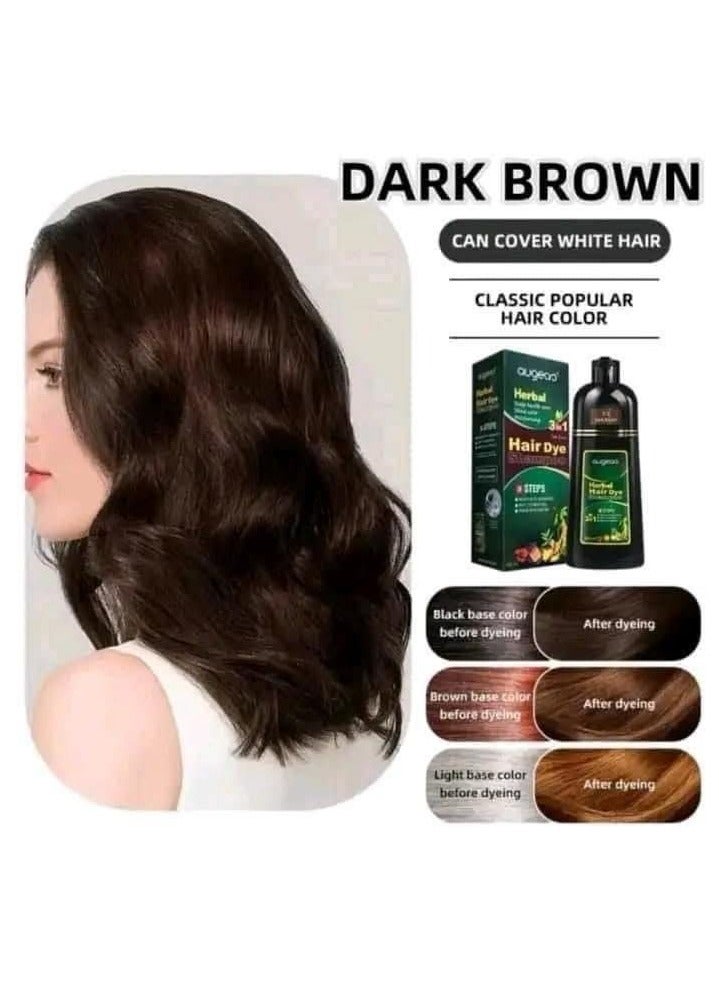 اوجياس شامبو صبغ الشعر بني غامق - Image 2