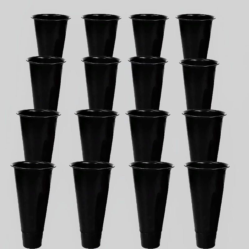 Zhongma Zhongma 16pcs Plastic Buckets for 4 Tier Metal Flower Display Stand This Item is not Recommended for Purchase SeparatelyPlease be Cautious When Purchasing Separately as it May not be usable 