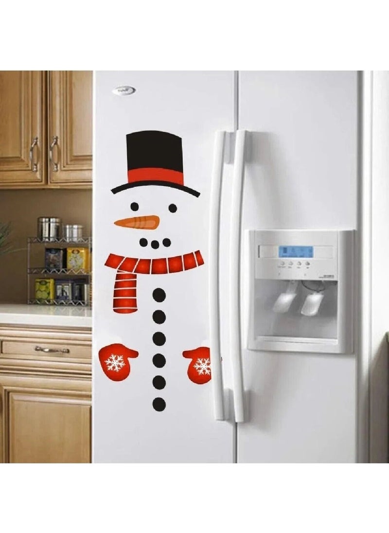 Kt Grup Kt Group Christmas Christmas Snowman Decorative Sticker  - Image 1