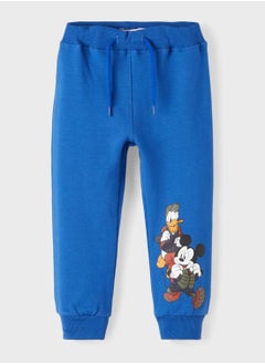 Kids Mickey & Donald Cuffed Sweatpants
