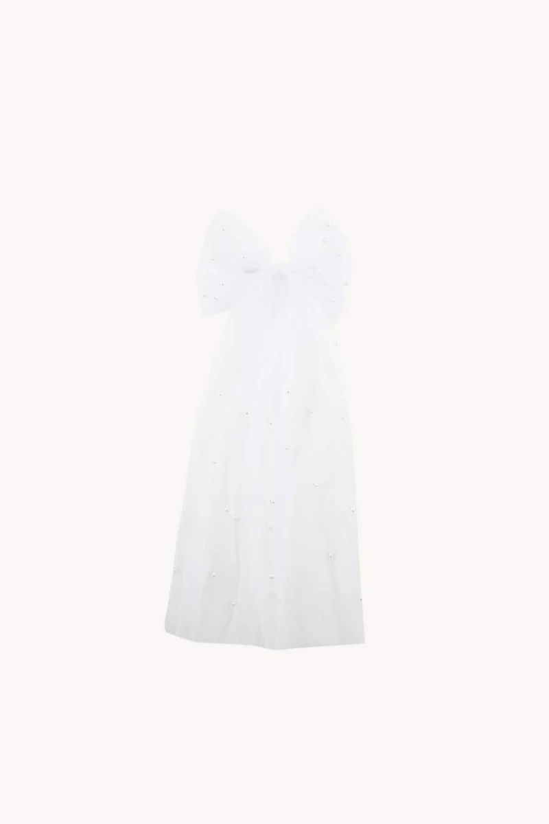 Defacto Woman Bow Detail White Hair Clip