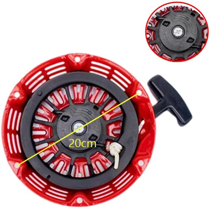 GX390 Red Pull Starter Assembly Lightweight and Starter for GX390 Generator (GX390(Curved Claw)) - Image 4