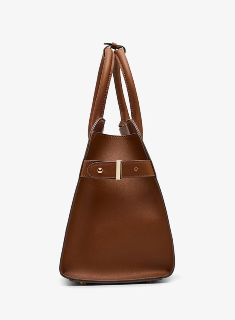 Anne Klein  Anne Klein Logo Detail Satchel Bag With Purse for Women | Best Price UAE
