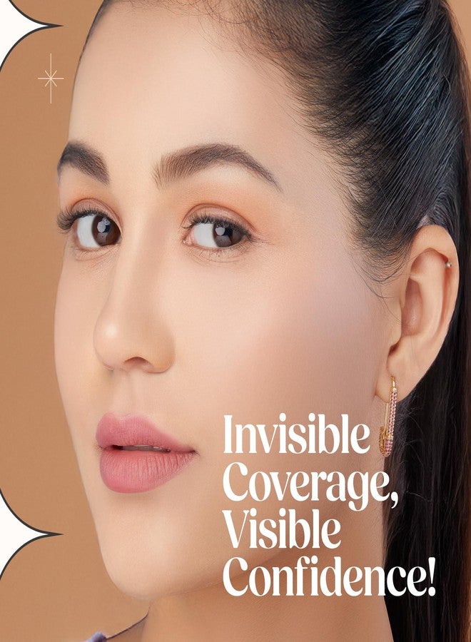 Hilary Rhoda High Definition Foundation for Women | Hides Pores & Blemishes | HD Foundation For All Skin Types | Blendable Formula | Natural & Matte Finish | High Coverage Liquid Foundation - 33ml (Rose Blush - Shade 02) - Image 5