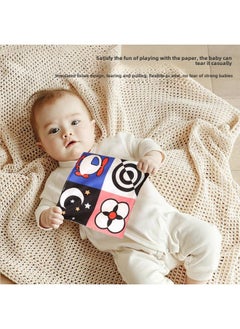 Generic Baby Tissue Box Washable Tear Paper Cloth Book Finger Exercise Learning Educational Early Education Paper Toys-Color:Dinosaur (carton +10 Scarves +3 Pieces Of Paper)  - Image 4