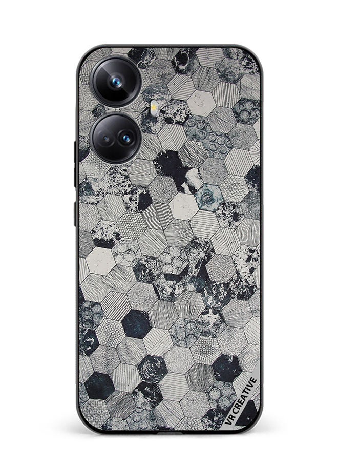 VR CREATIVE Protective Case Cover For Realme 10 Pro Plus Pattern Design Multicolour - Image 1