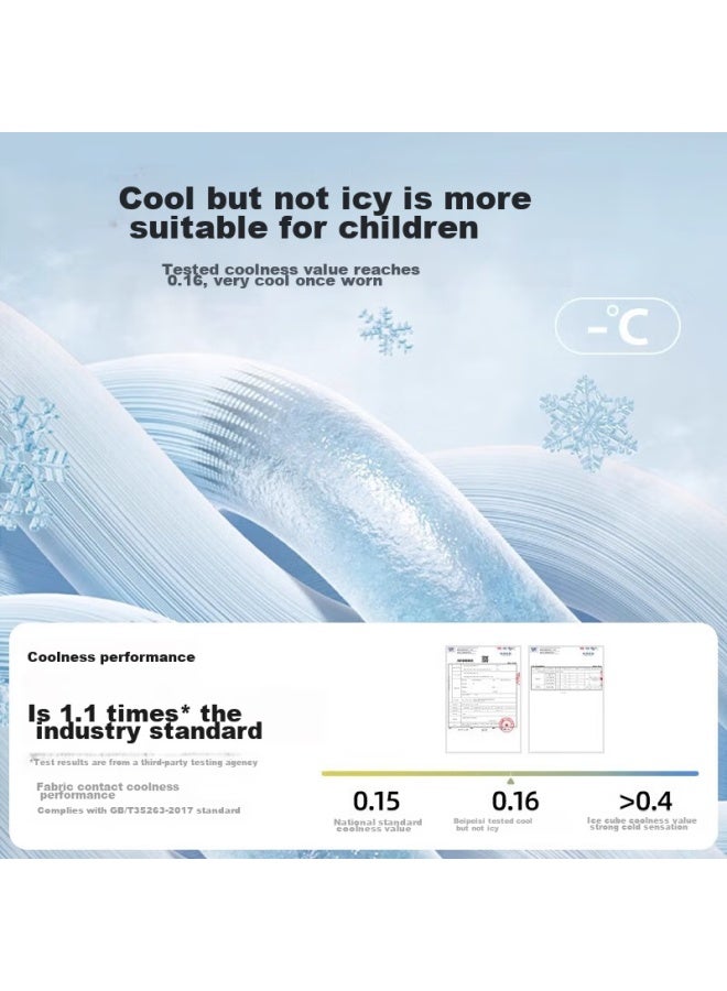 Beptides Beipesi Children's Pajamas, Summer Thin Pure Cotton, New Style, Boys And Girls Home Wear Set, Ice Silk Cool Feeling, Yuhang 110 - Image 2